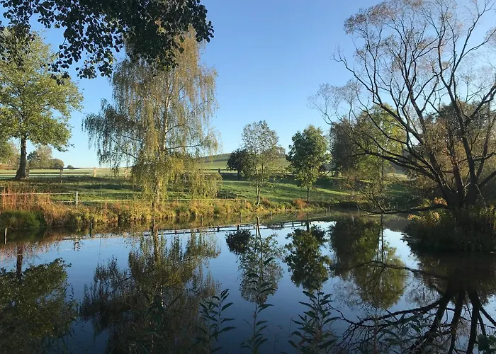 Tinyhousebeidresden In Absoluter Alleinlage Direkt Am Naturteich Grosse Terrasse Grill Und Kaminofen Juni - September Mindestmietzeit 1 Woche Sa- Sa Holiday home *